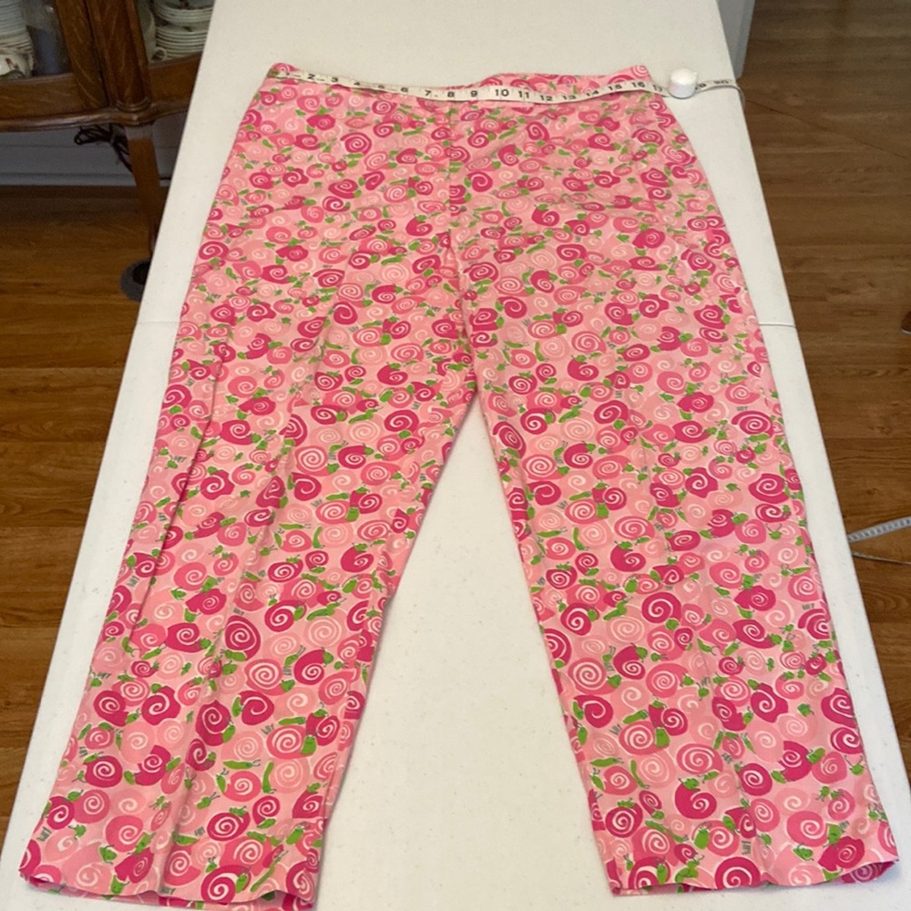Lilly Pulitzer White Label Cropped Pants